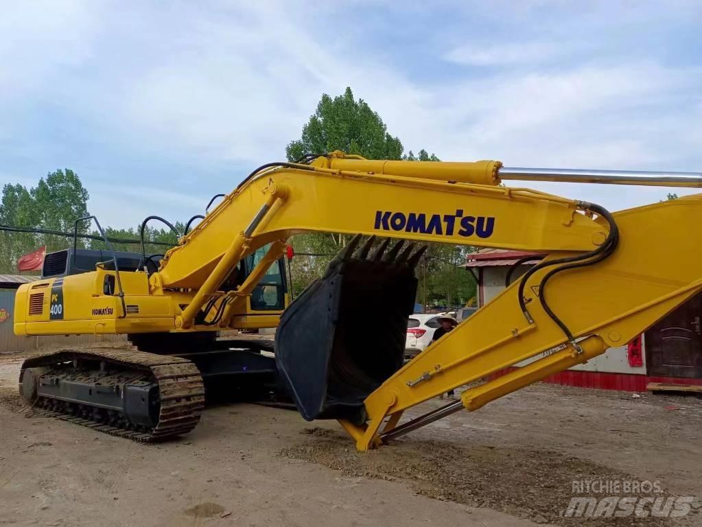 Komatsu PC 400 Pásová rýpadla