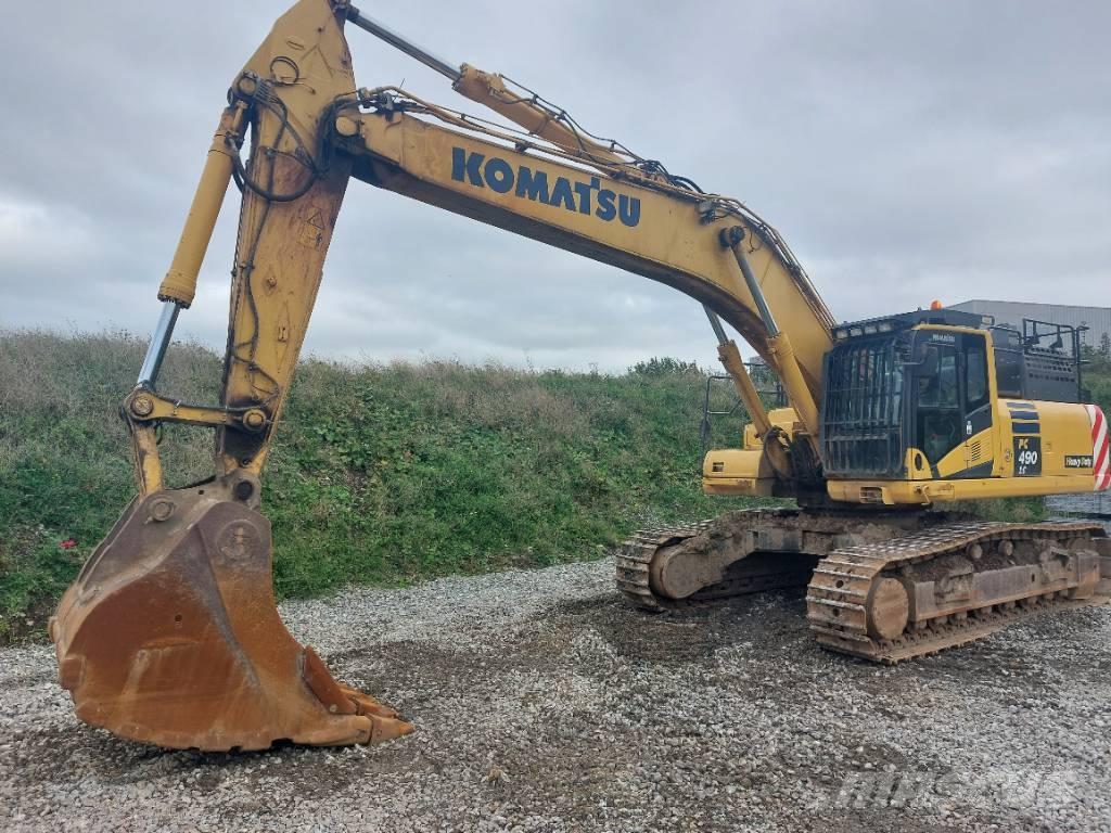 Komatsu PC490LC-11 Pásová rýpadla