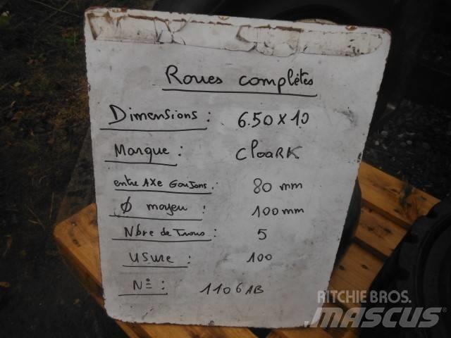 Clark 6.50R10 Pneumatiky, kola a ráfky