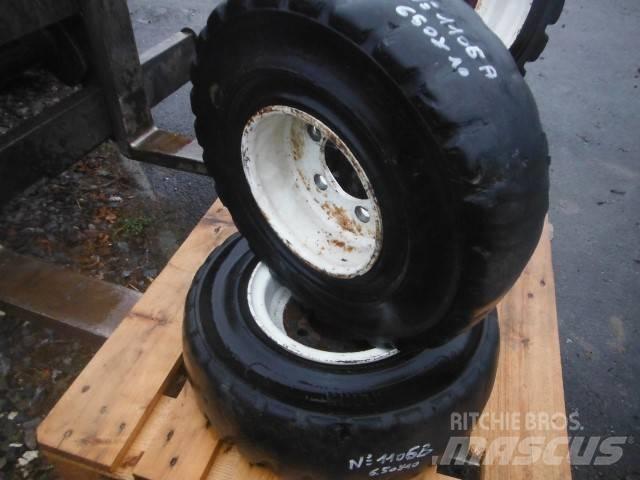 Clark 6.50R10 Pneumatiky, kola a ráfky