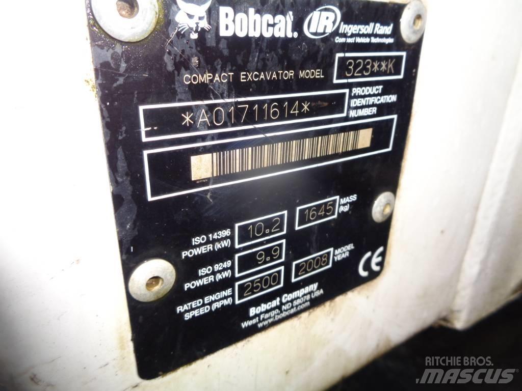Bobcat 323 Mini rýpadla < 7t