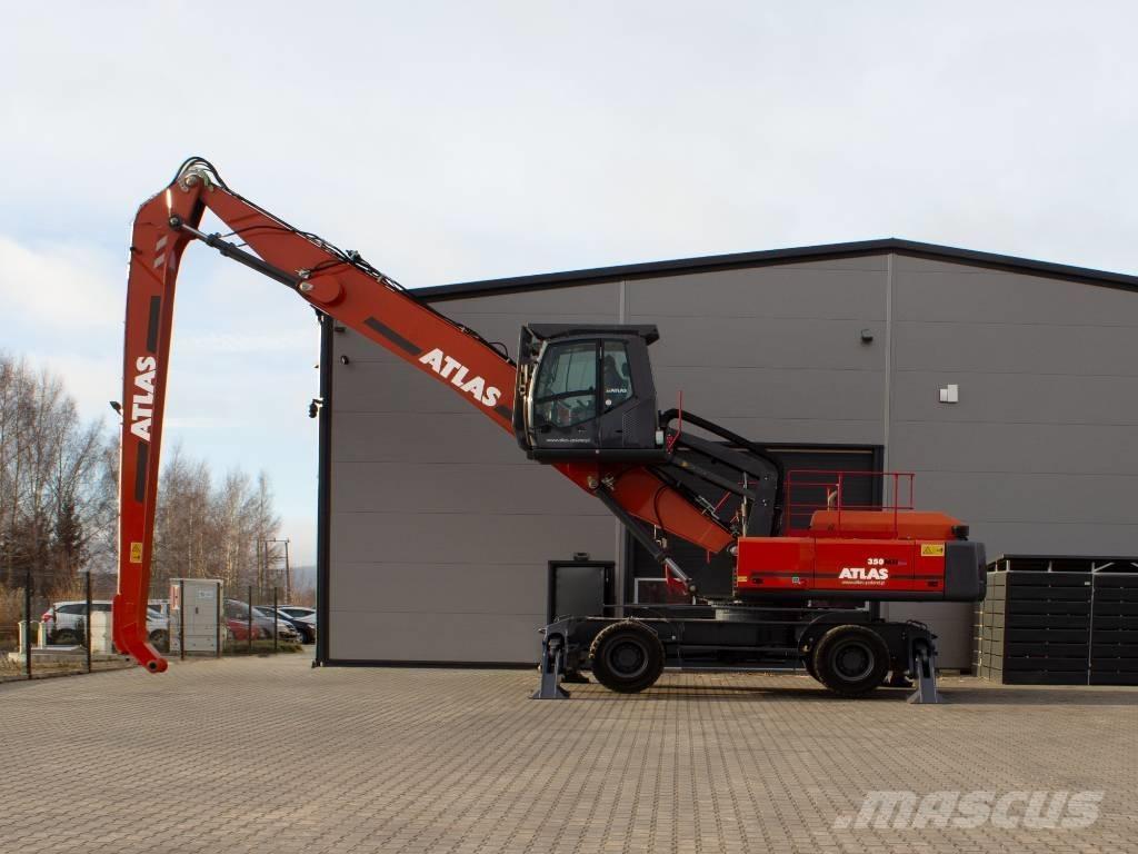 Atlas 350 MH Stroje pro manipulaci s odpadem