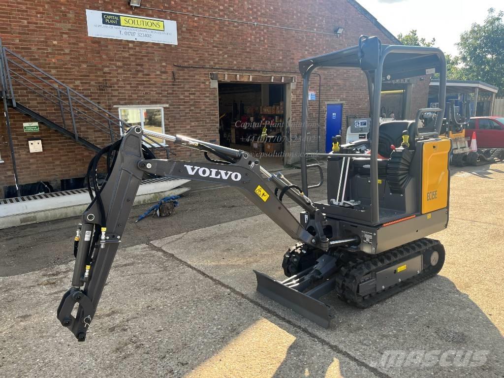 Volvo EC 15 E Mini rýpadla < 7t