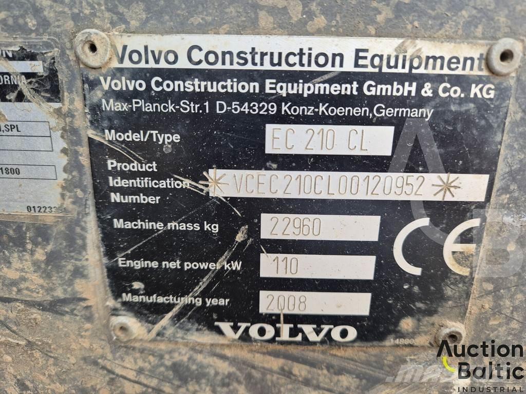 Volvo EC 210 C L Pásová rýpadla