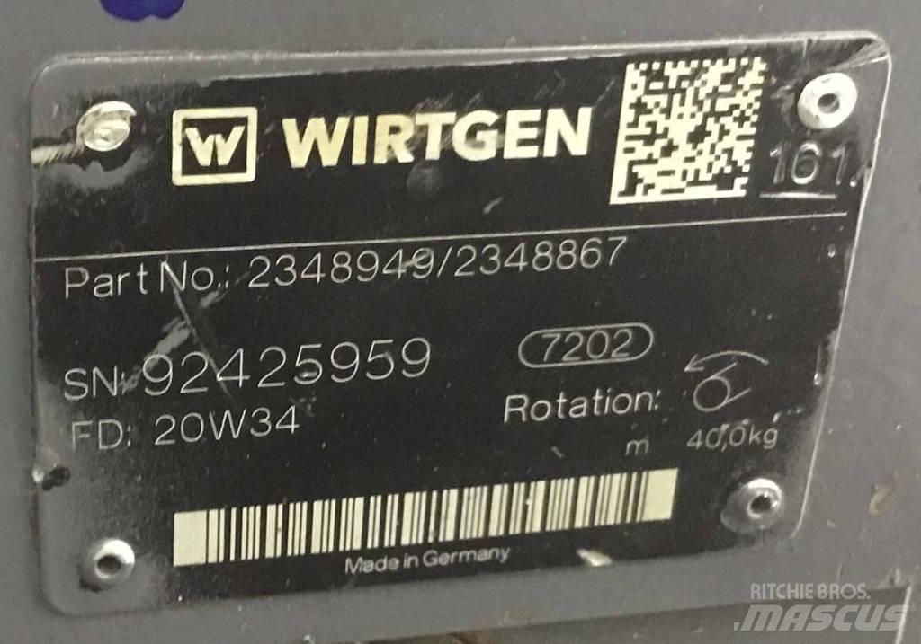 Wirtgen A4VG56 Hydraulika