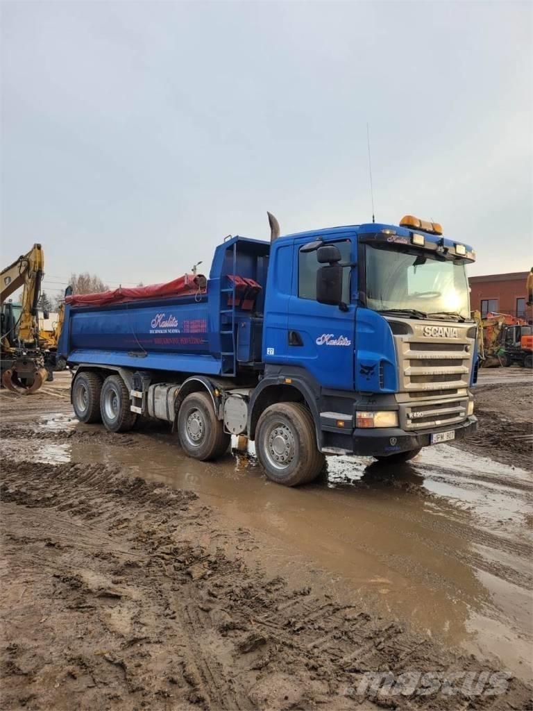 Scania R420 8x4 Ramenové nosiče kontejnerů