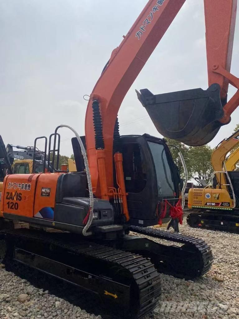 Hitachi 120 Pásová rýpadla