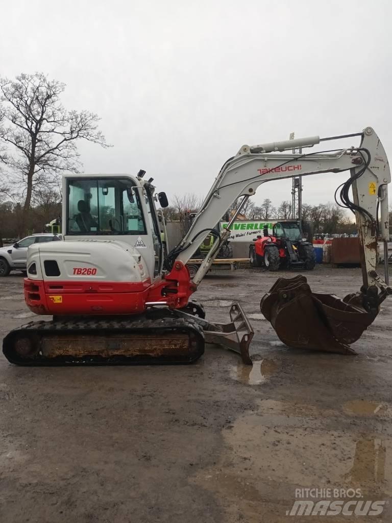 Takeuchi TB 260 Mini rýpadla < 7t