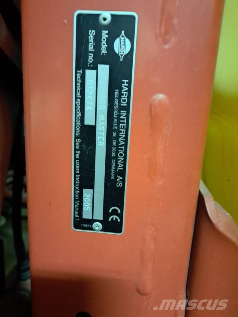 Hardi Master 1200 Nesené postřikovače