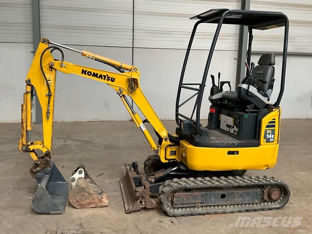 Komatsu PC 14 R-3HS Mini rýpadla < 7t