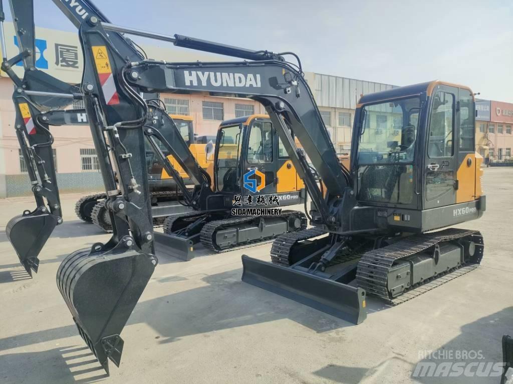Hyundai HX60Pro Mini rýpadla < 7t