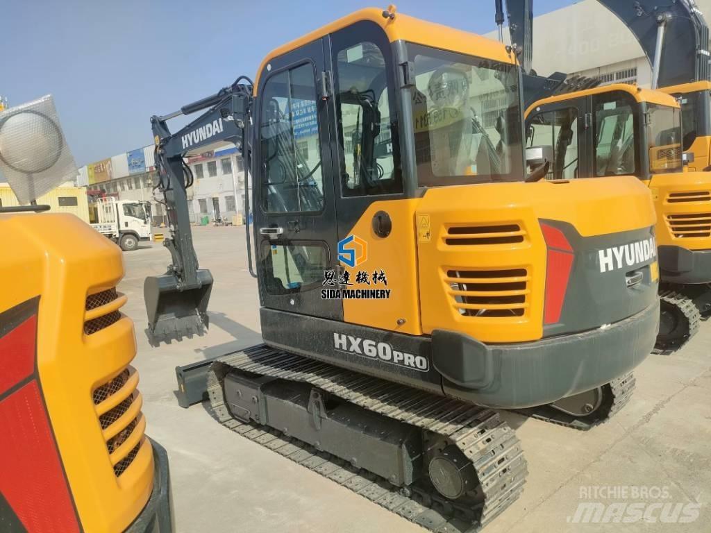 Hyundai HX60Pro Mini rýpadla < 7t