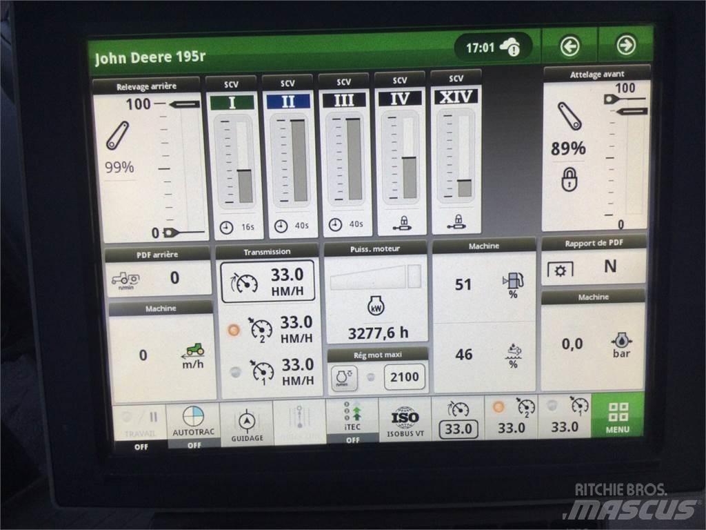 John Deere 6195R Traktory