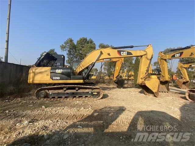 CAT 329D Pásová rýpadla