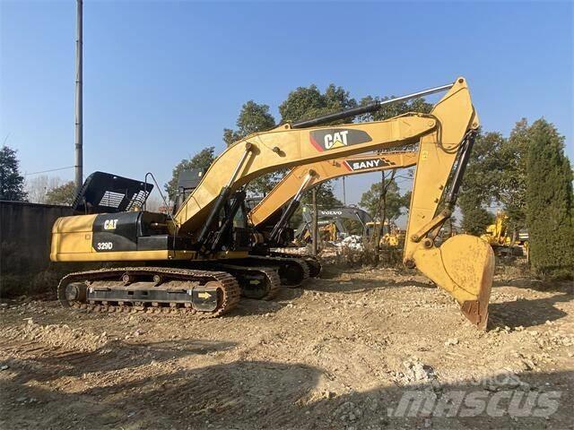 CAT 329D Pásová rýpadla