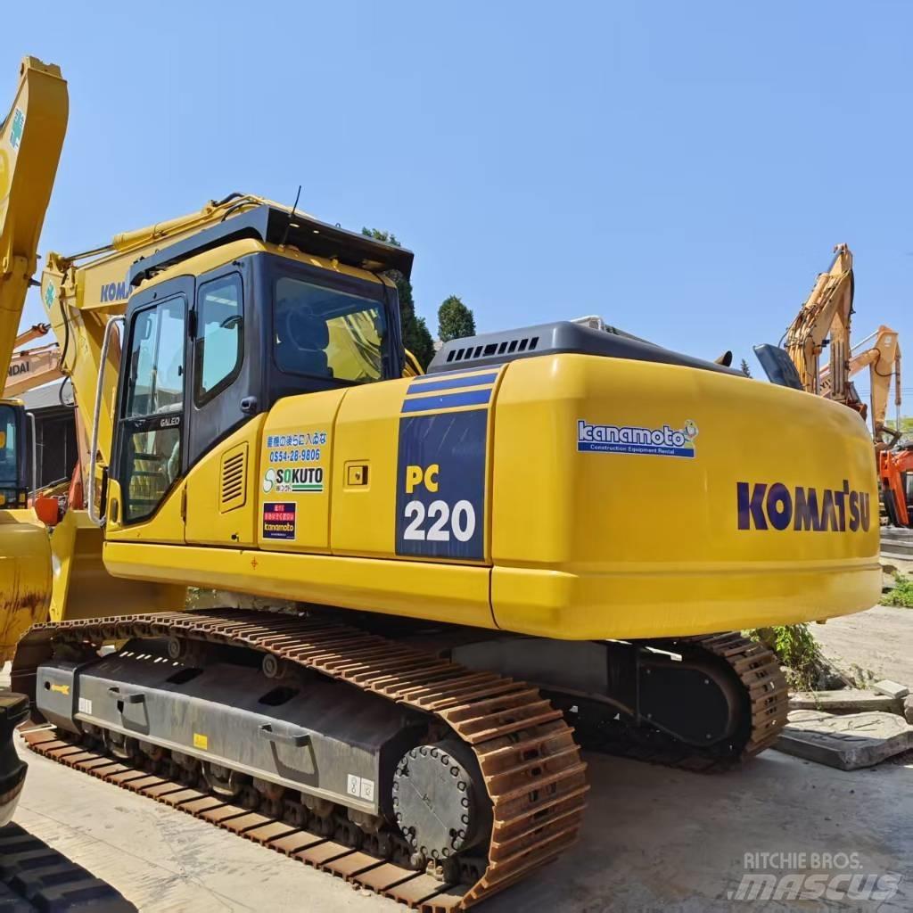 Komatsu PC 220 Pásová rýpadla