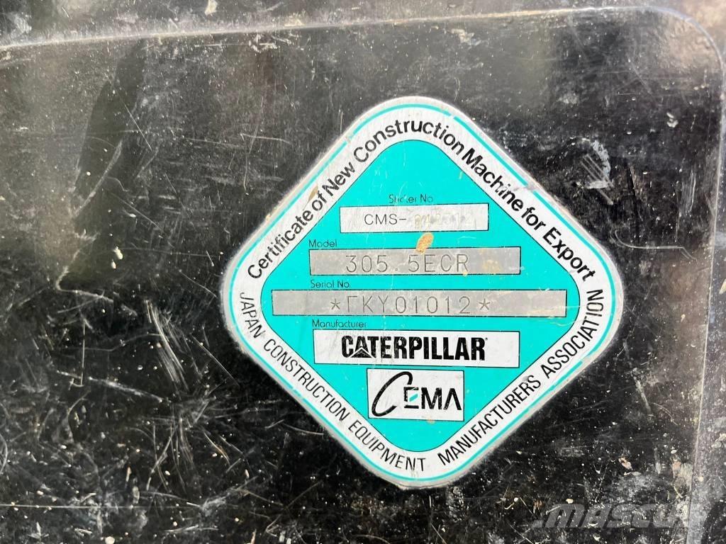 CAT 305.5 Mini rýpadla < 7t