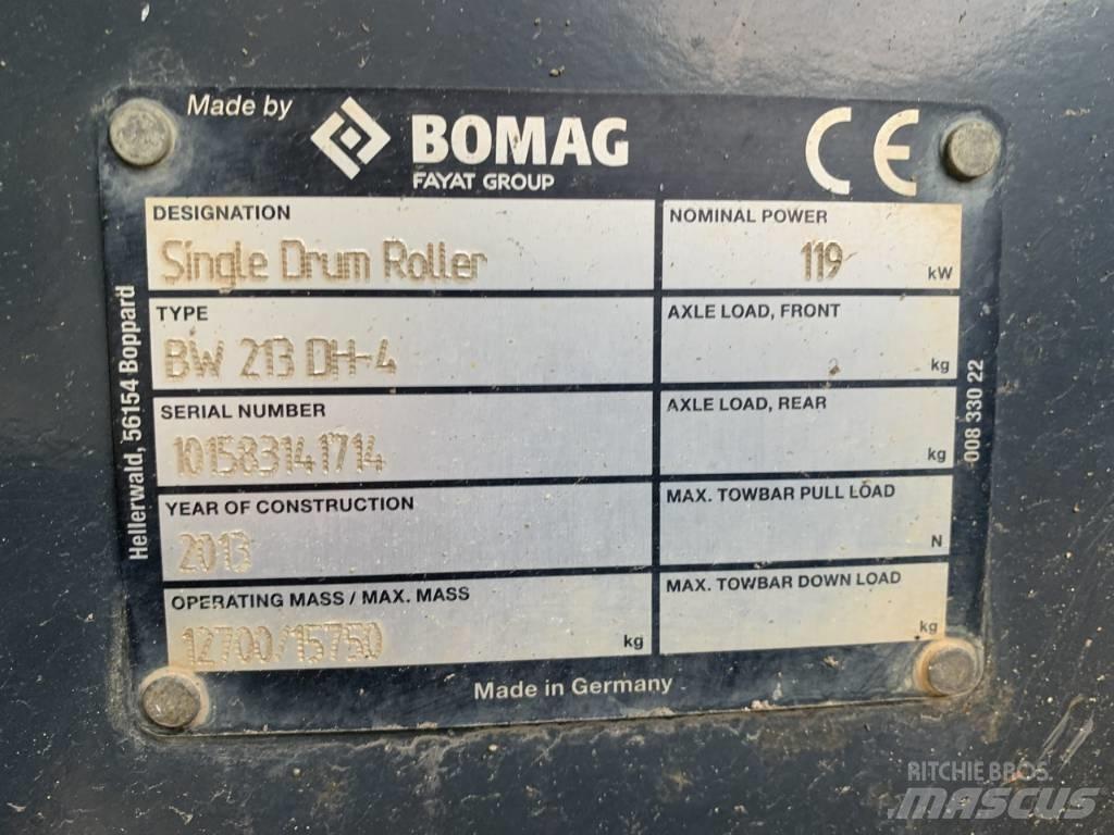 Bomag BW 213 D H-4 Tahačové válce