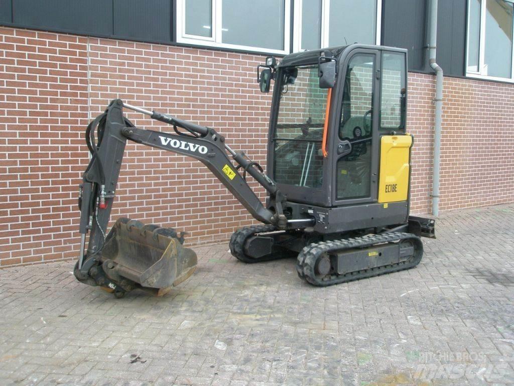 Volvo ECR18E Mini rýpadla < 7t