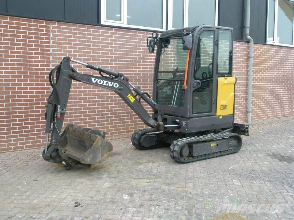 Volvo ECR18E Mini rýpadla < 7t
