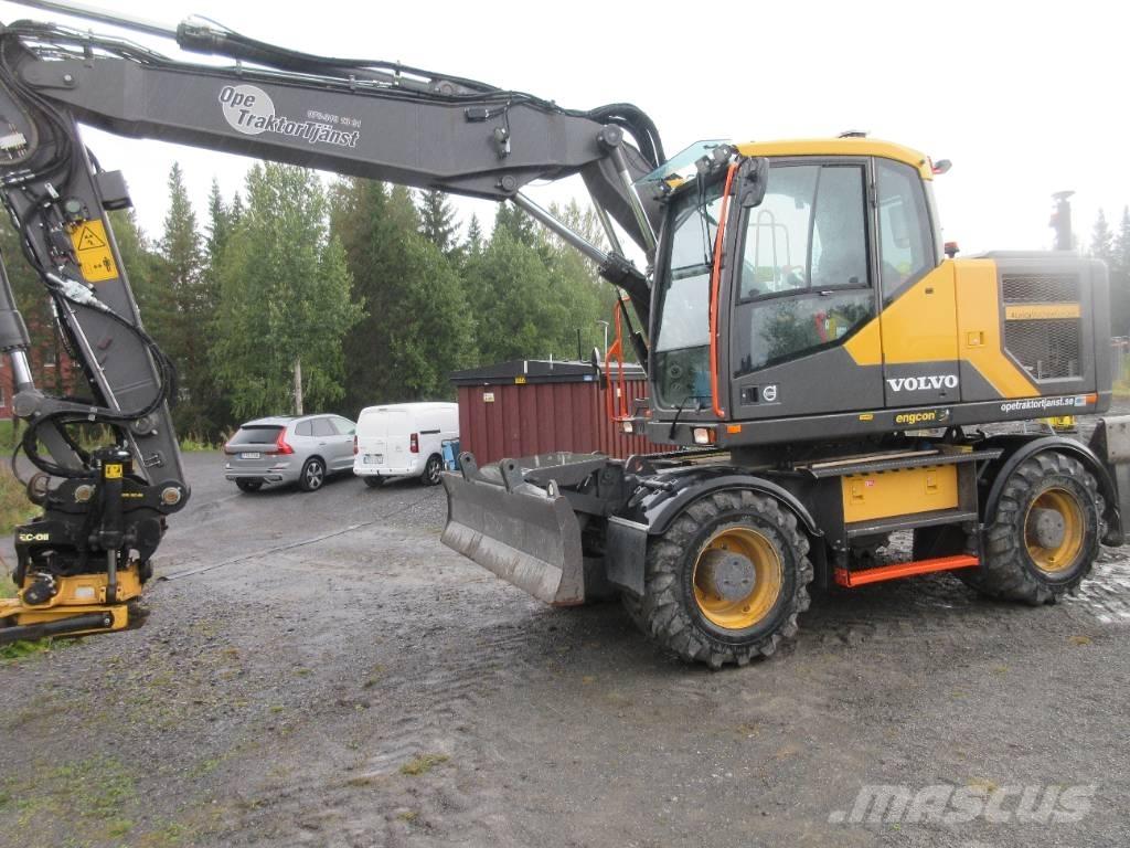 Volvo EW 160 E Kolová rýpadla