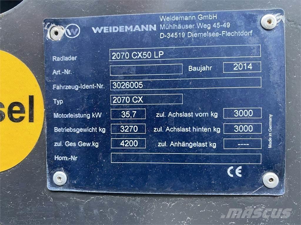 Weidemann 2070 Víceúčelové nakladače