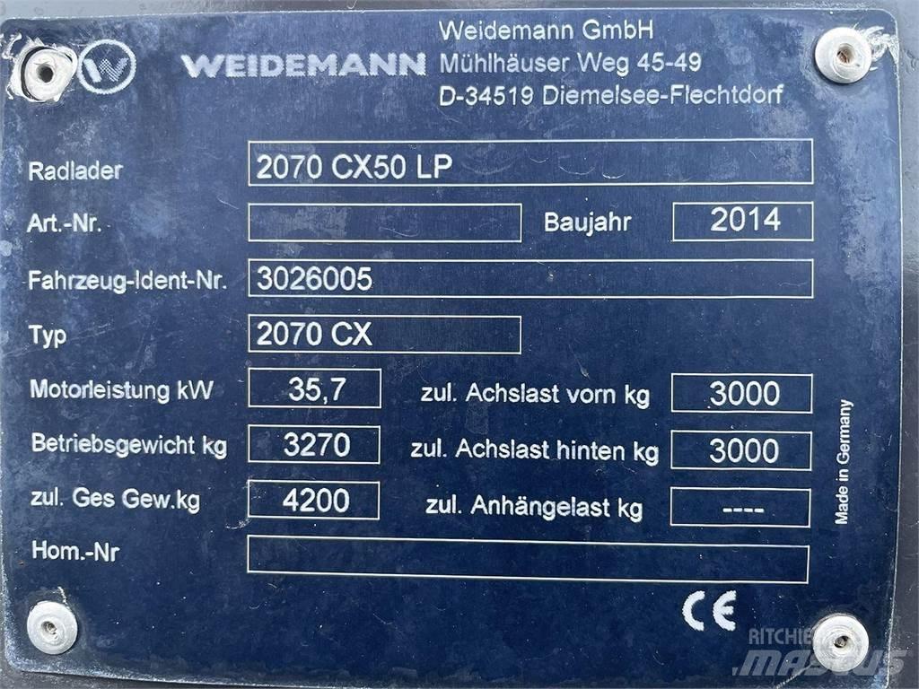 Weidemann 2070 Víceúčelové nakladače