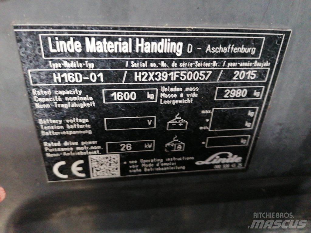 Linde H16D-01 Dieselové vozíky