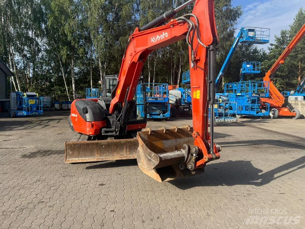 Kubota KX 080-4 Midi rýpadla 7t - 12t