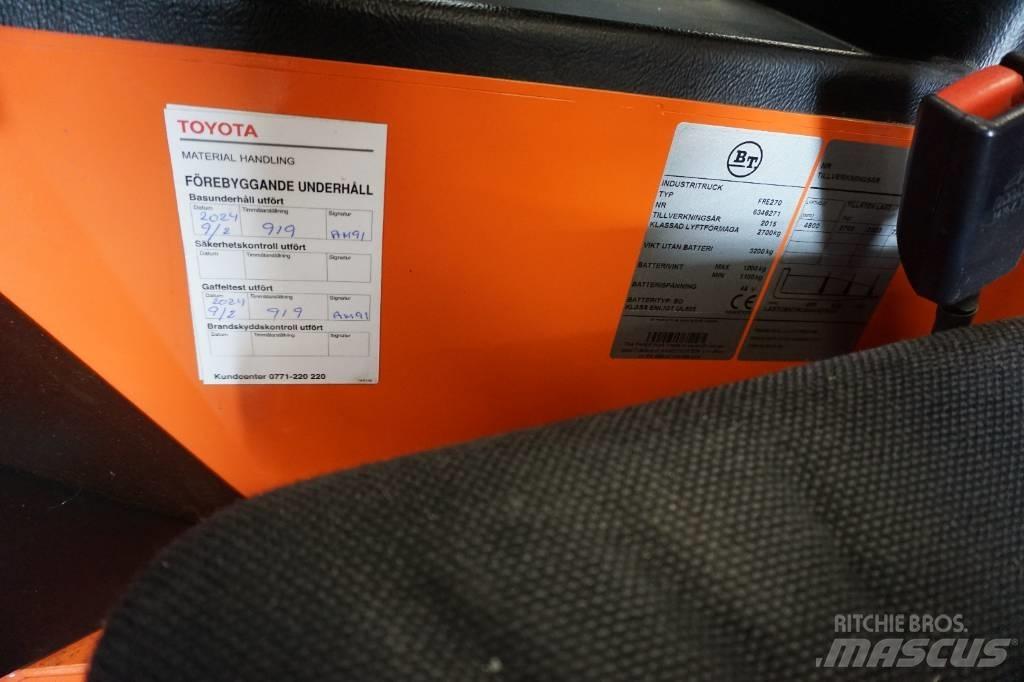Toyota FRE270 4 cestní vysokozdvižné vozíky