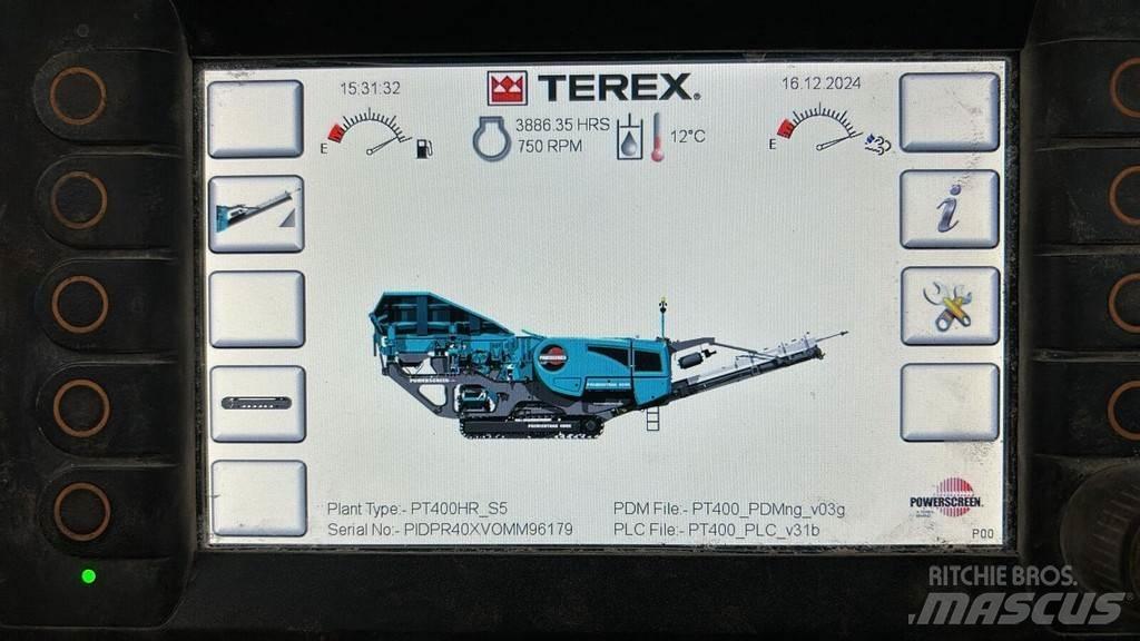 Terex PT 400 HR Drtící zařízení