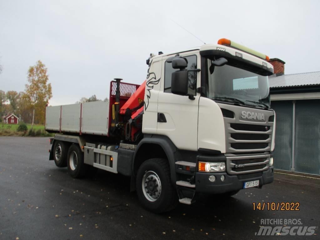 Scania G490cb6x4*4 Autojeřáby, hydraulické ruky