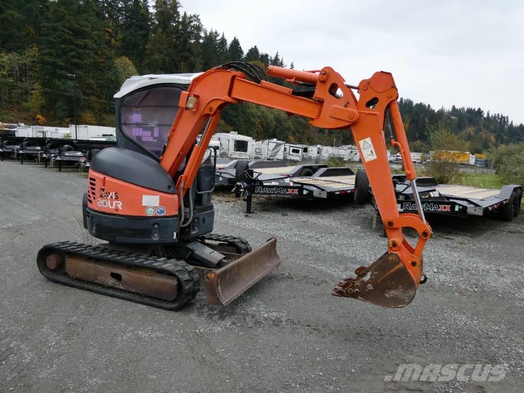 Hitachi ZX 20 UR Mini rýpadla < 7t