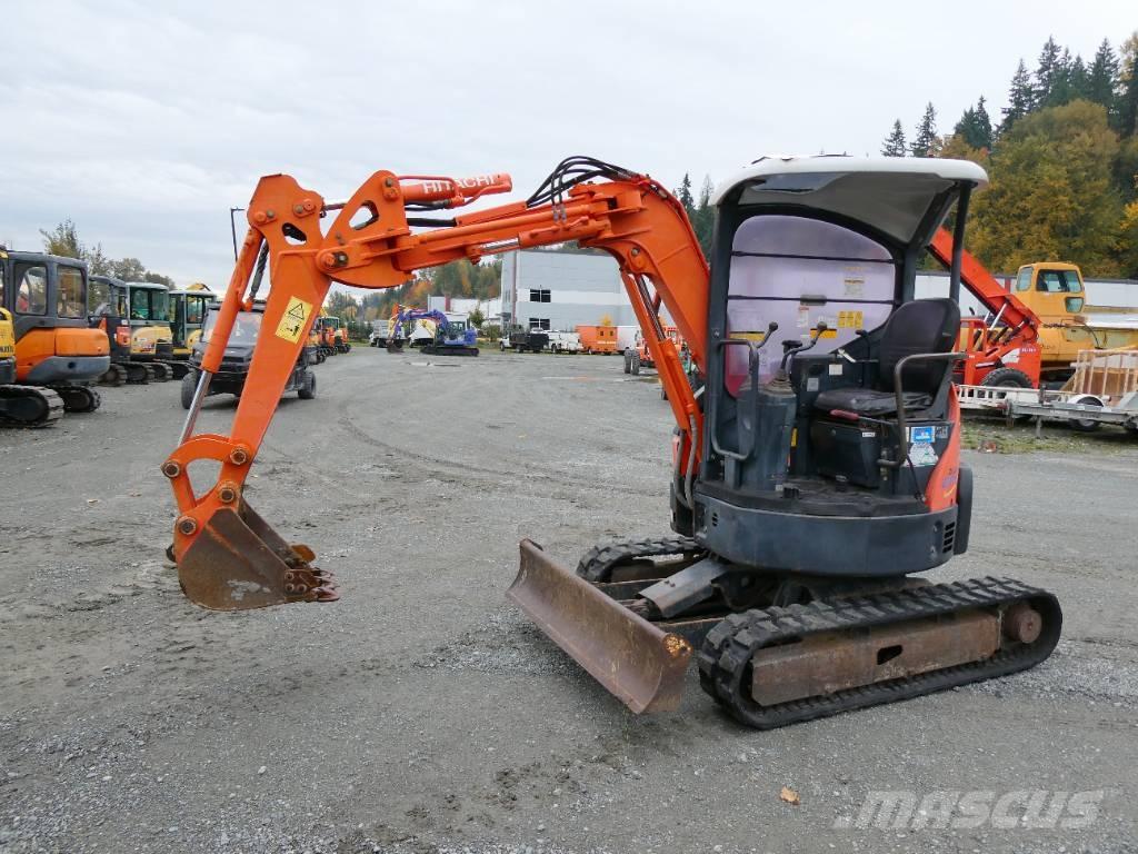 Hitachi ZX 20 UR Mini rýpadla < 7t