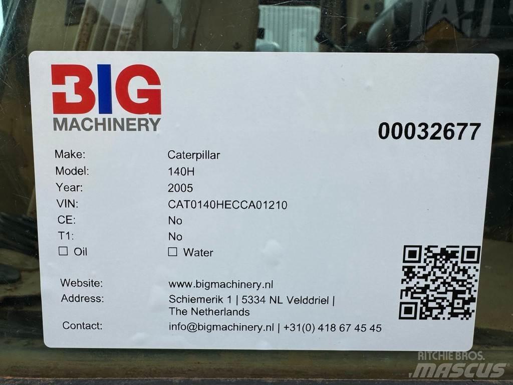 CAT 140H Grejdry
