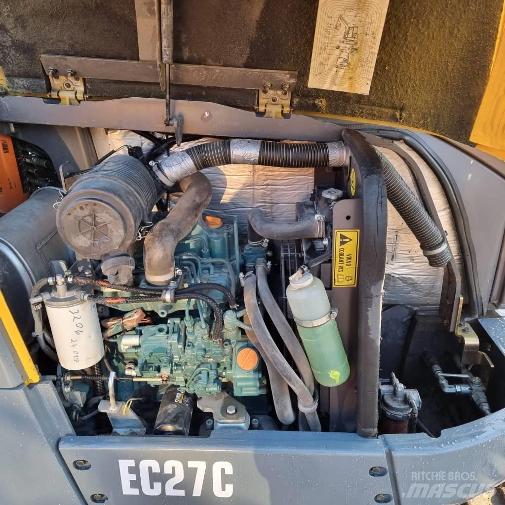 Volvo EC 27 C Mini rýpadla < 7t