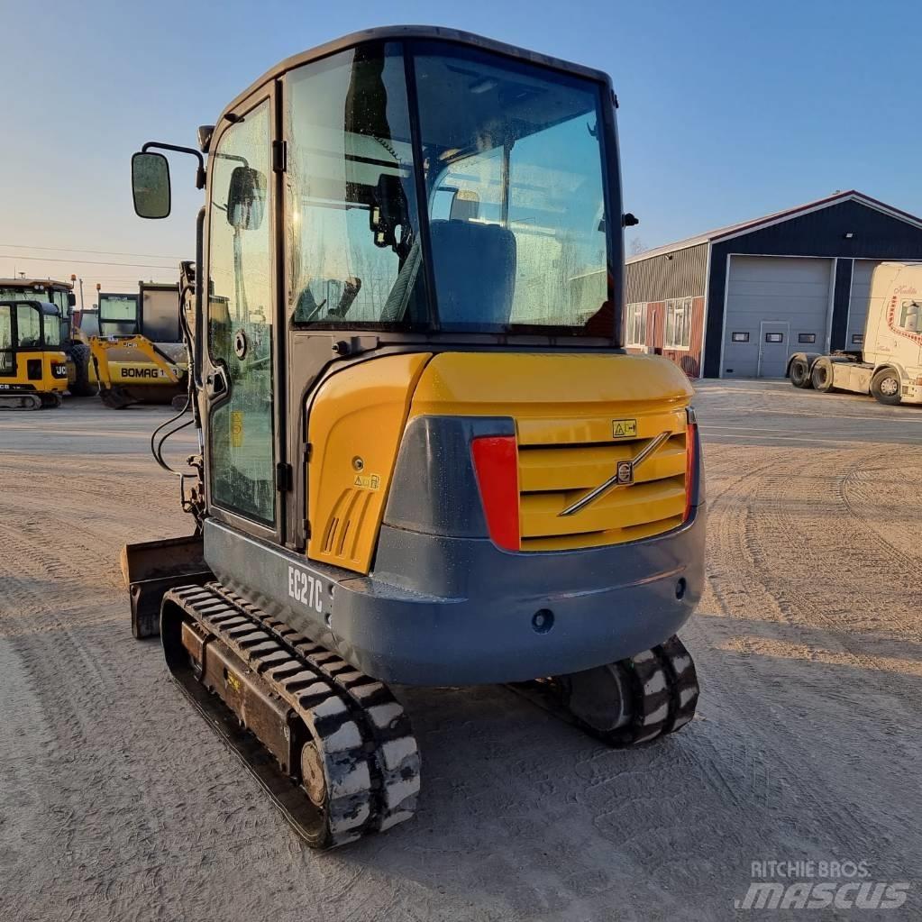 Volvo EC 27 C Mini rýpadla < 7t