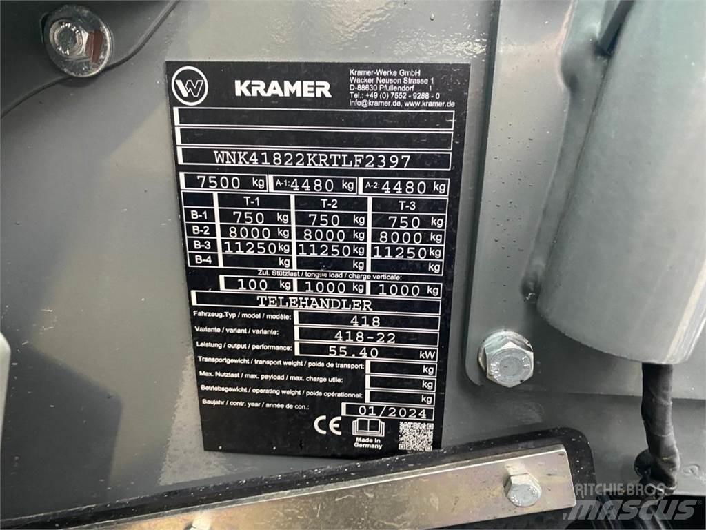 Kramer KT276 Teleskopické manipulátory