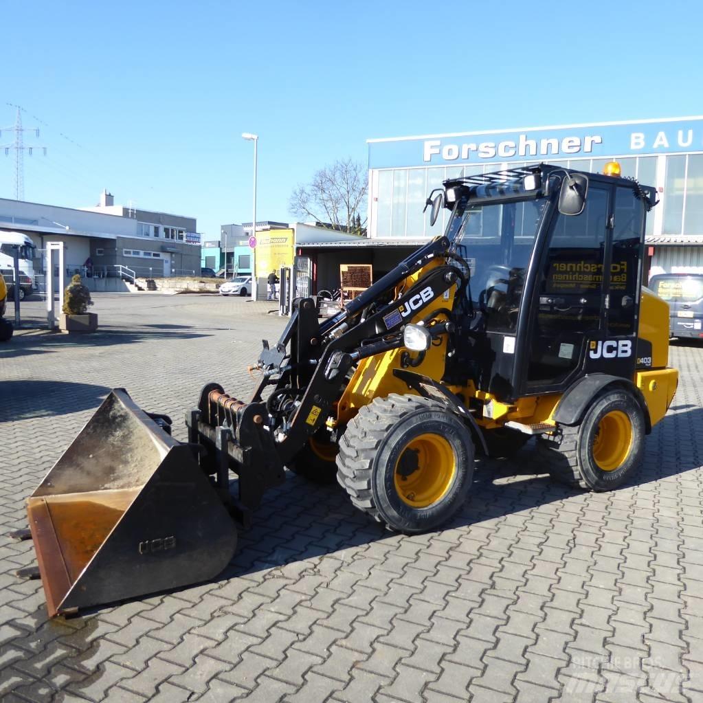 JCB 403 plus Kolové nakladače