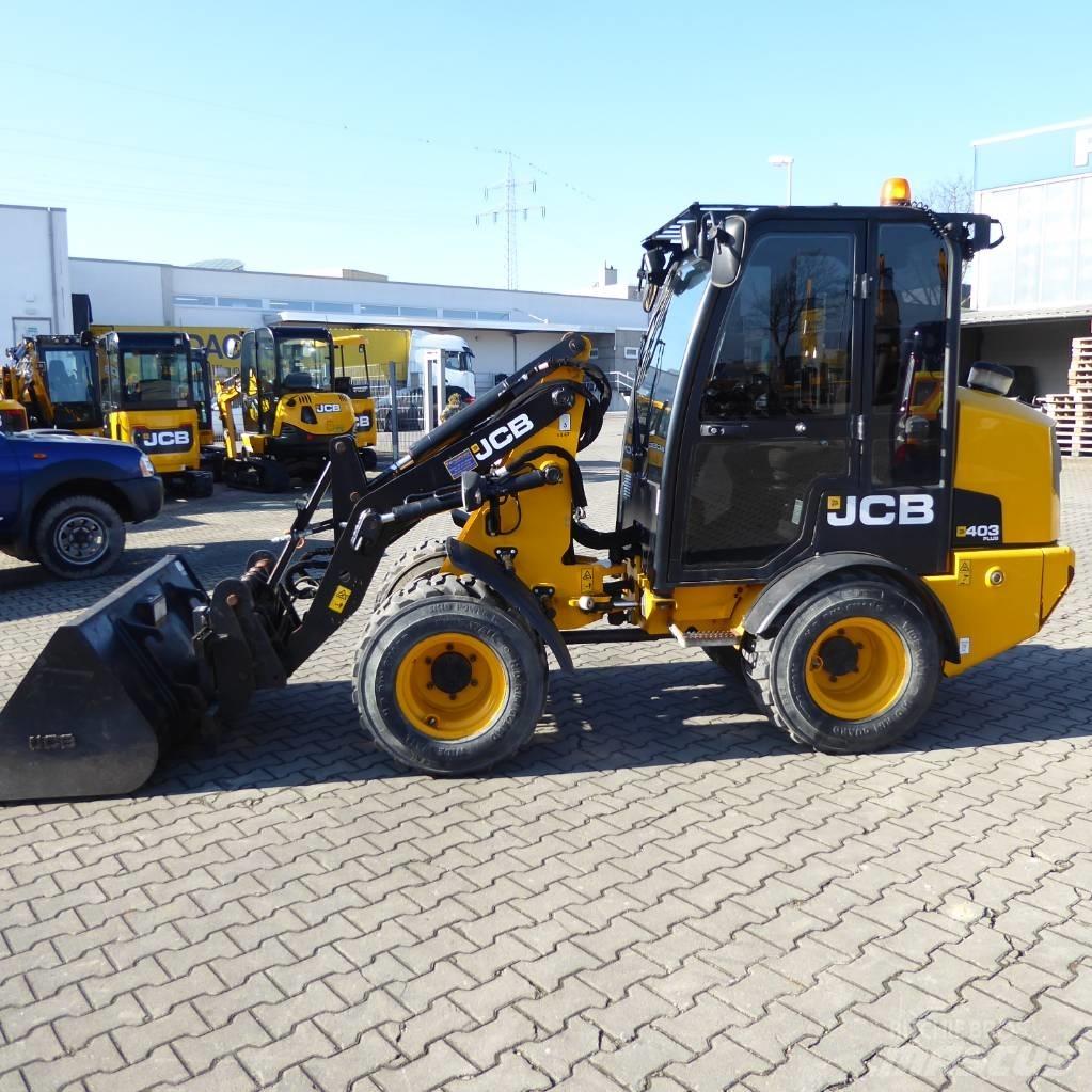 JCB 403 plus Kolové nakladače