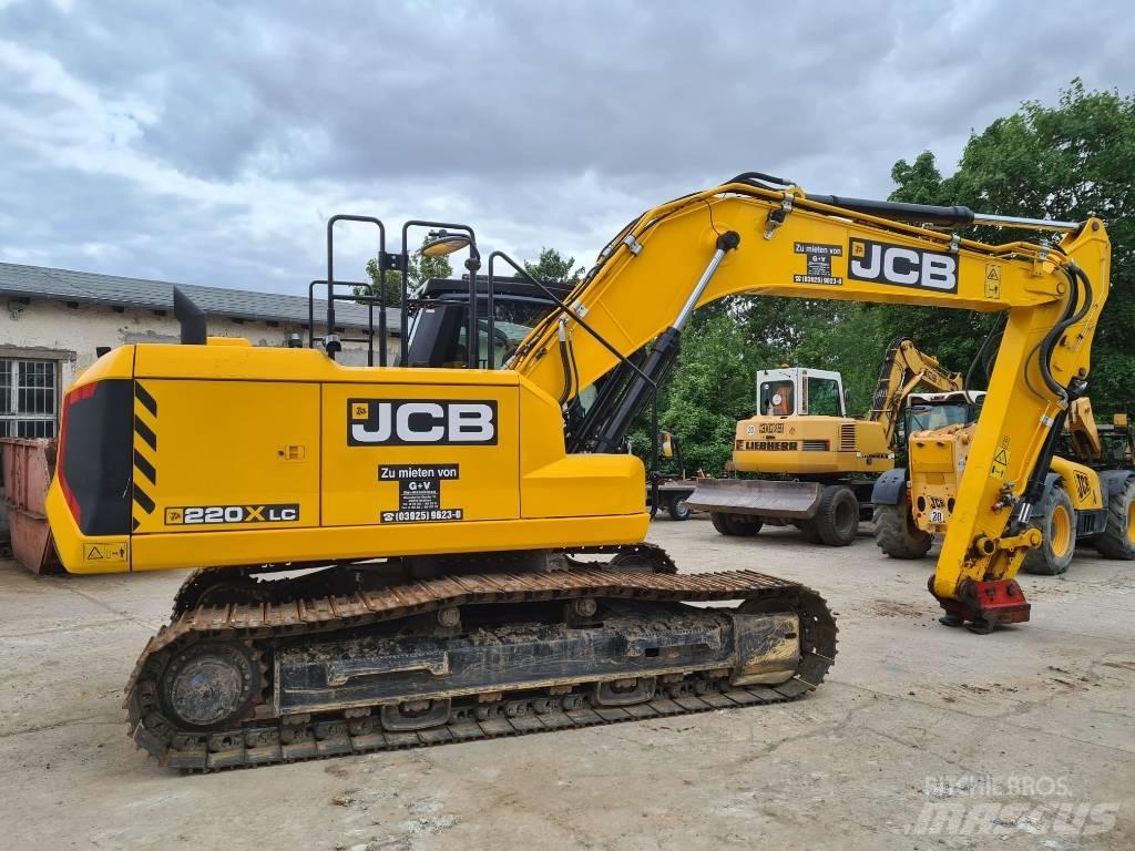JCB 220X LC Pásová rýpadla