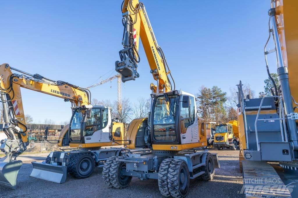 Liebherr A 916C Kolová rýpadla