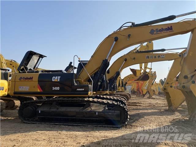 CAT 340D Pásová rýpadla