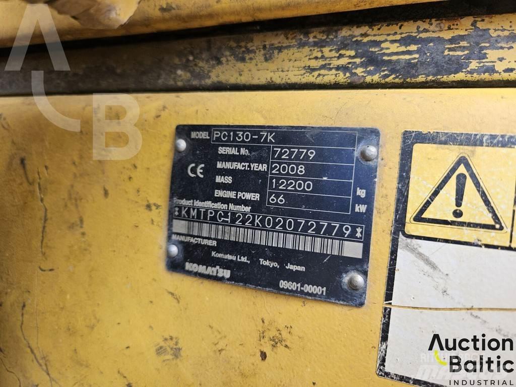 Komatsu PC130-7K Pásová rýpadla
