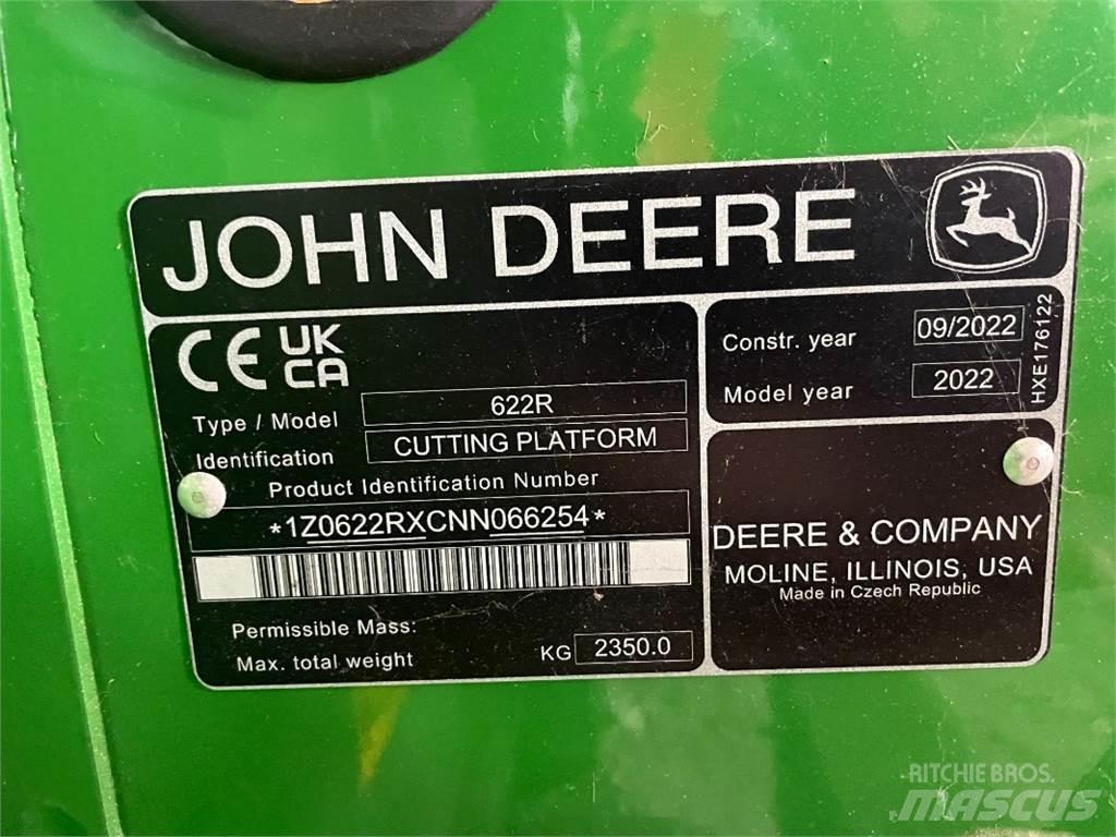John Deere 622R Těžební hlavy