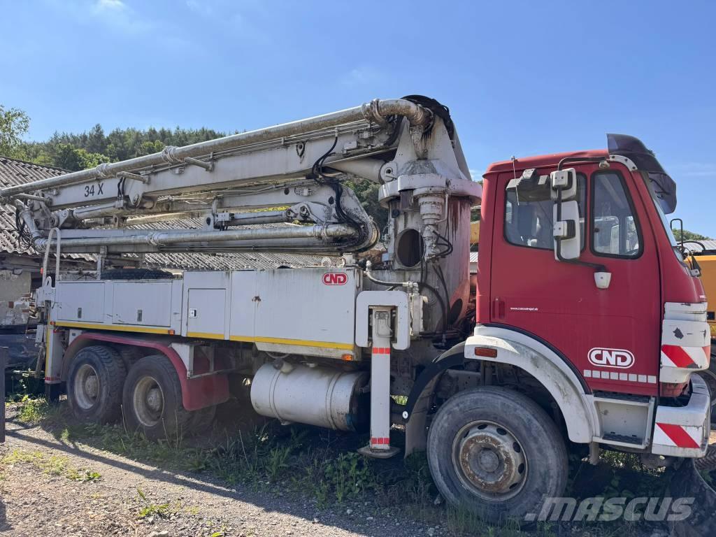 Mercedes-Benz 2631 Nákladní auta s čerpadly betonu