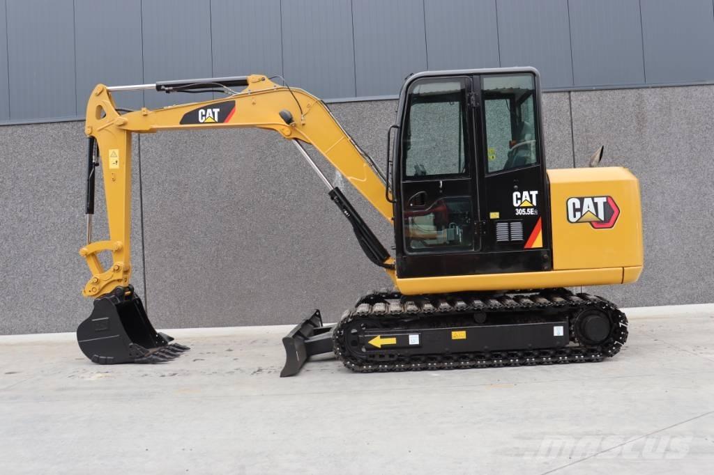 CAT 305.5 E CR Mini rýpadla < 7t