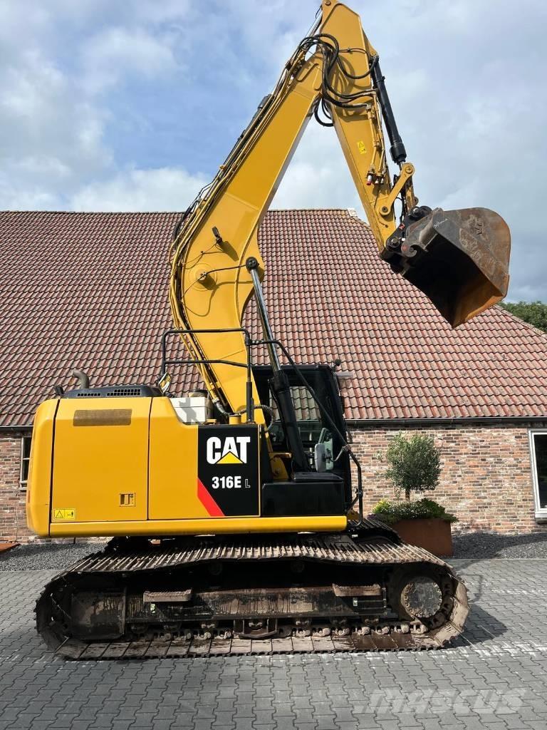 CAT 316 EL Pásová rýpadla