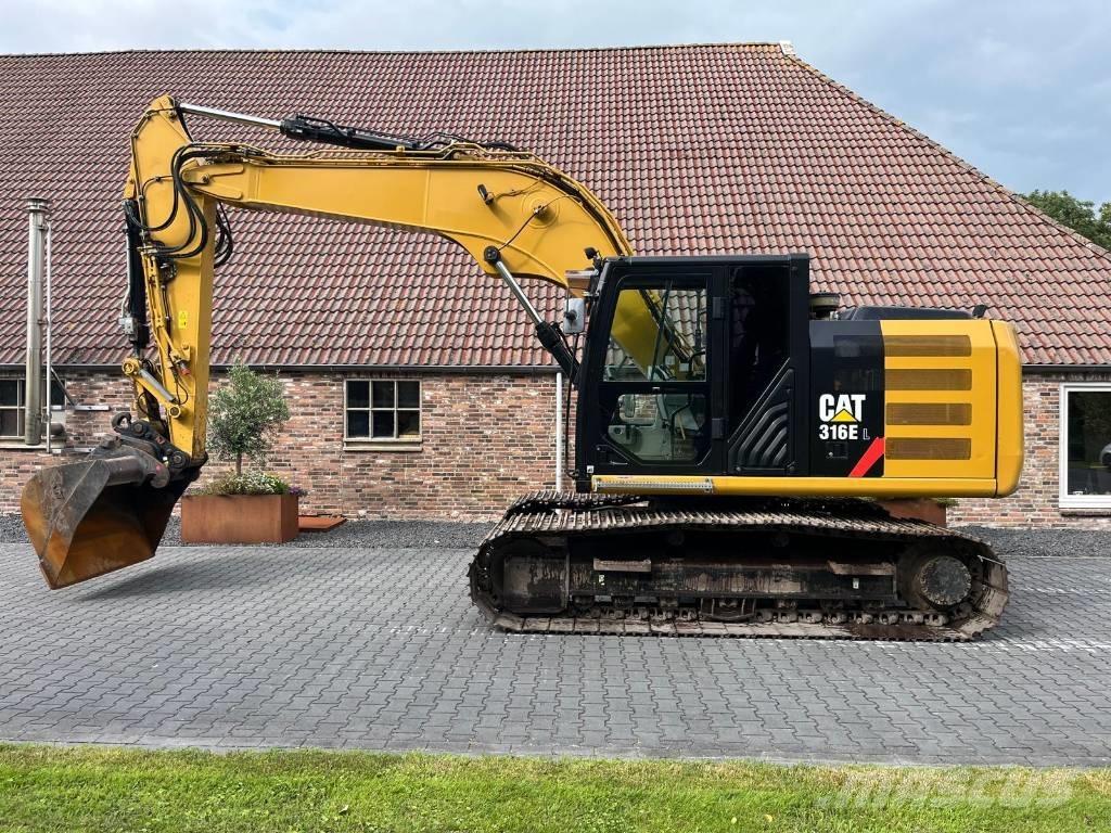 CAT 316 EL Pásová rýpadla