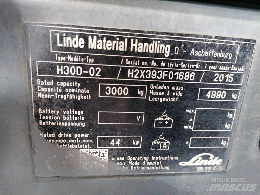 Linde H30D-02 Dieselové vozíky